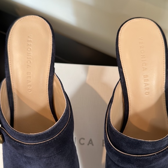 Veronica Beard Hendrix Clog in Eclipse (Navy) - Picture 6 of 7